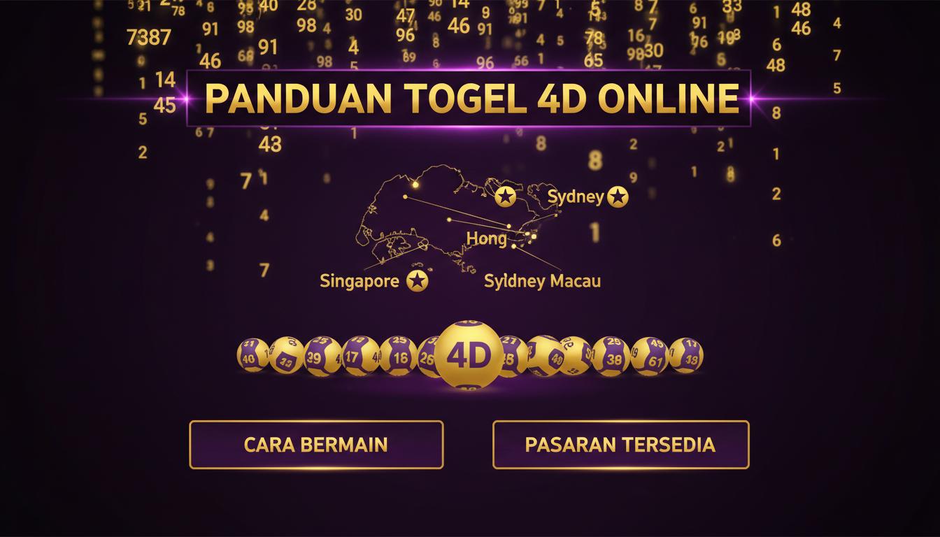 Panduan Togel 4D - AGEN TOTO PLAY