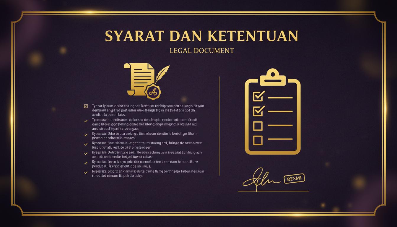 Syarat dan Ketentuan AGEN TOTO PLAY